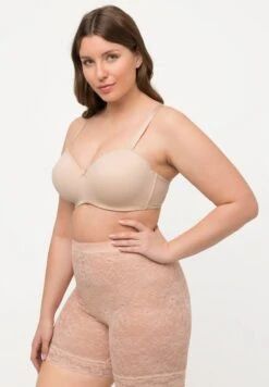 Ulla Popken À BONNETS SOUPLES BRETELLES AMOVIBLES C-E - Push-up BH - Champagne -Ulla Popken aaf051af986941a79bd97b38f9f265fb