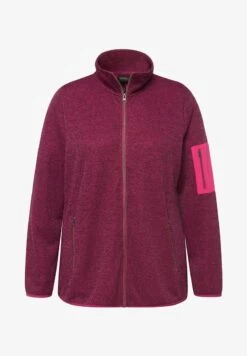 Ulla Popken Strickjacke - Fuchsia Roze -Ulla Popken ab8f171c40b04f6ea596cba397d89878