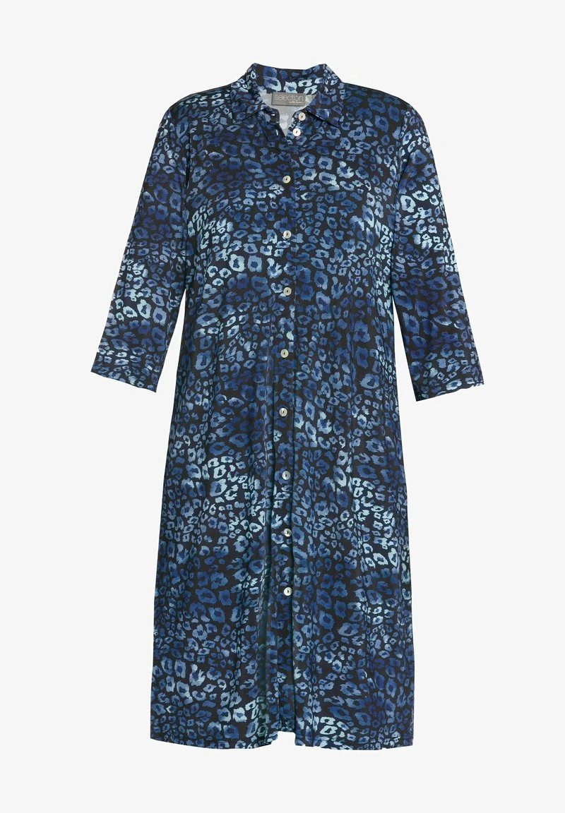 Ulla Popken Blusenkleid - Koningsblauw 6 Ulla Popken Blusenkleid - Koningsblauw – Bild 4