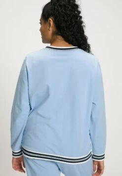 Ulla Popken Sweatjacke - Eisblau -Ulla Popken abfdfaecae144d40bb9a97264bb3f8e8