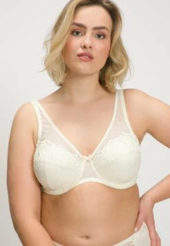 Ulla Popken Triangel BH - Cremé