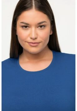 Ulla Popken RUNDHALSAUSSCHNITT - T-Shirt Basic - Grey Blue -Ulla Popken ae3313b3b88f483f98471232834d7ab0