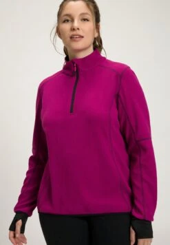 Ulla Popken Fleecepullover - Mûre -Ulla Popken ae510ac9008043a6bfca96fbfb1fc629 1