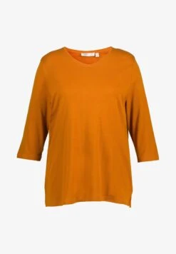 Ulla Popken BASIC - Langarmshirt - Goudbruine 11 Ulla Popken BASIC - Langarmshirt - Goudbruine -Ulla Popken aeb3de3d791b4215ba02886c28e73a50