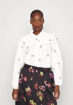 Ulla Popken Hemdbluse - Off White -Ulla Popken af67dfab9df2418e810757d564dec738