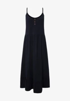 Ulla Popken SANS MANCHES DOUBLE VOLANT ET BRETEL - Maxikleid - Marine 12 Ulla Popken SANS MANCHES DOUBLE VOLANT ET BRETEL - Maxikleid - Marine -Ulla Popken af711e3d8c034a25981dd9e2cedae530