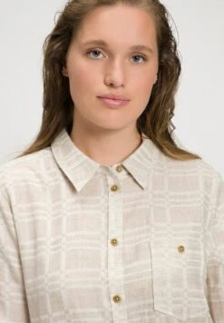 Ulla Popken Hemdbluse - Crème -Ulla Popken afc7336d0caa472b8e2cd7b824d69602