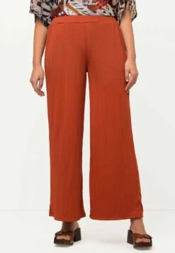 Ulla Popken MARY COUPE MARLENE JAMBE LARGE TAILLE ÉLASTIQUE - Stoffhose - Terre/cuite 13 Ulla Popken MARY COUPE MARLENE JAMBE LARGE TAILLE ÉLASTIQUE - Stoffhose - Terre/cuite -Ulla Popken b0a52935a6f147b18545d09579772b61 1