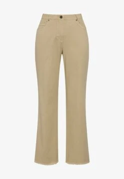 Ulla Popken Flared Jeans - Jaune Doux -Ulla Popken b27d6d440839422a9e106ec954470ebd