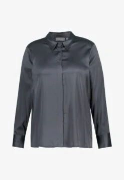 Ulla Popken Hemdbluse - Chiné Argent -Ulla Popken b304ac9fd93a42f7893deeeb50f1dcfb