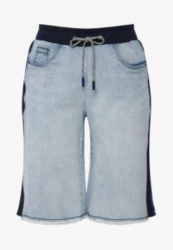 Ulla Popken Jeans Shorts - Bleu Clair -Ulla Popken b3378aff22804dbbbb2e7e478424a602