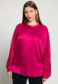 Ulla Popken OVERSIZED - Hemdbluse - Fuchsia