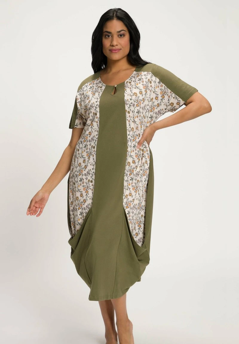 Ulla Popken Nachthemd - Lodengroen 8 Ulla Popken Nachthemd - Lodengroen – Bild 6