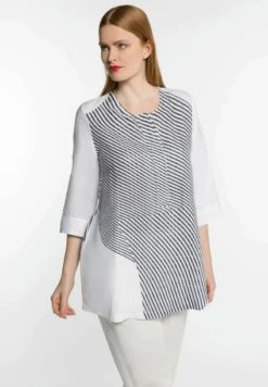 Ulla Popken Bluse - Offwhite -Ulla Popken b55ef3769f7f4d6e97480308d98049ee 1