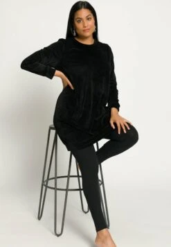 Ulla Popken Nachtwäsche Shirt - Black -Ulla Popken b5f05f8553a1419fbcefb3e0f6798082