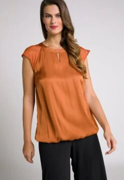 Ulla Popken Bluse - Rouge Argile
