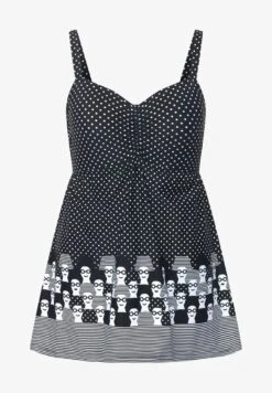 Ulla Popken Badeanzug - Schwarz -Ulla Popken b77f41e452f1446aa2256a090683e1be