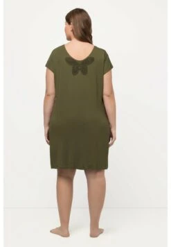 Ulla Popken MANCHES COURTES - Nachthemd - Vert Loden -Ulla Popken b79cfcf3f1e040ab97c60b7e10092455 1
