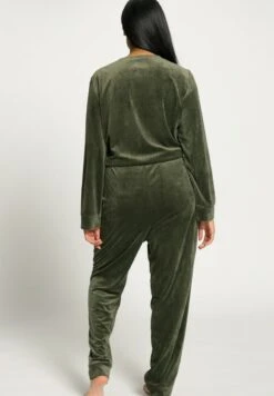 Ulla Popken Jumpsuit - Loden Green -Ulla Popken b809a958985a4eeea239b81536d6bb9c
