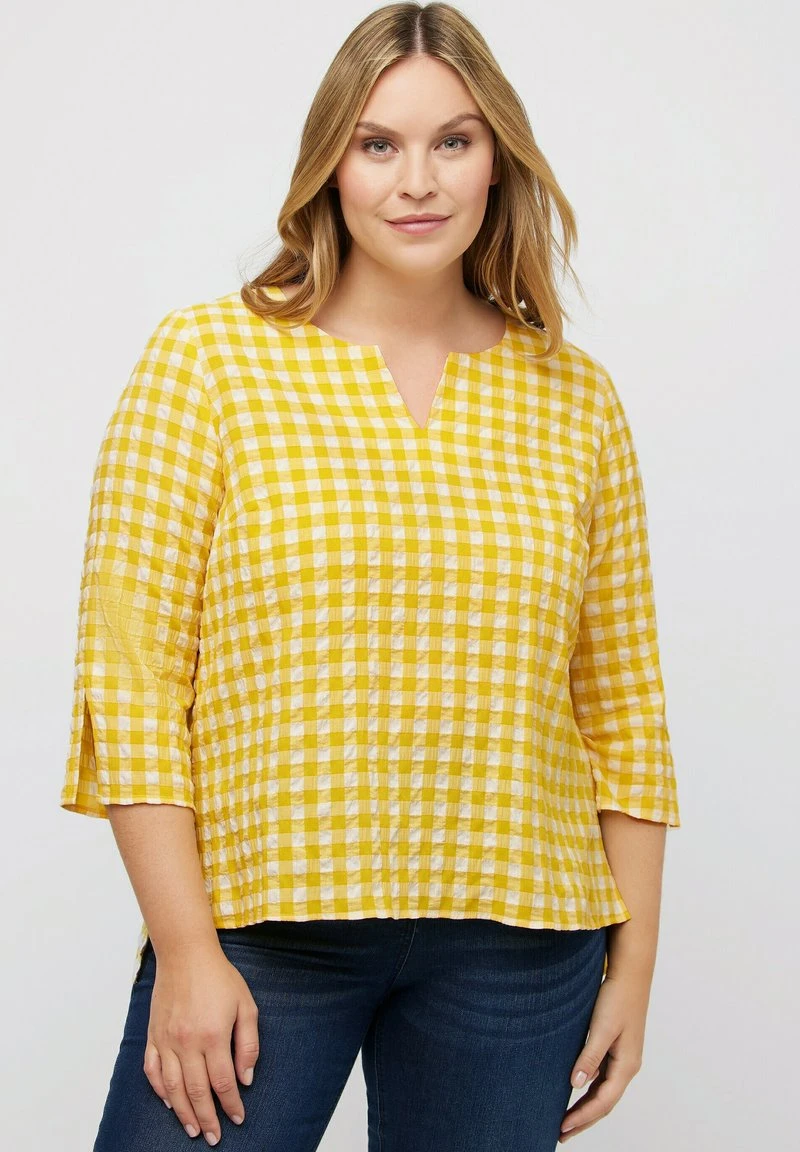 Ulla Popken Bluse - Geel 8 Ulla Popken Bluse - Geel – Bild 6