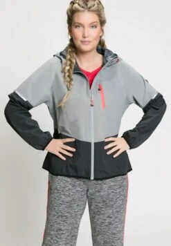 Ulla Popken Outdoorjacke - Asfaltgrijs -Ulla Popken b960e913ba9948dd888c78a6140da6d7 1