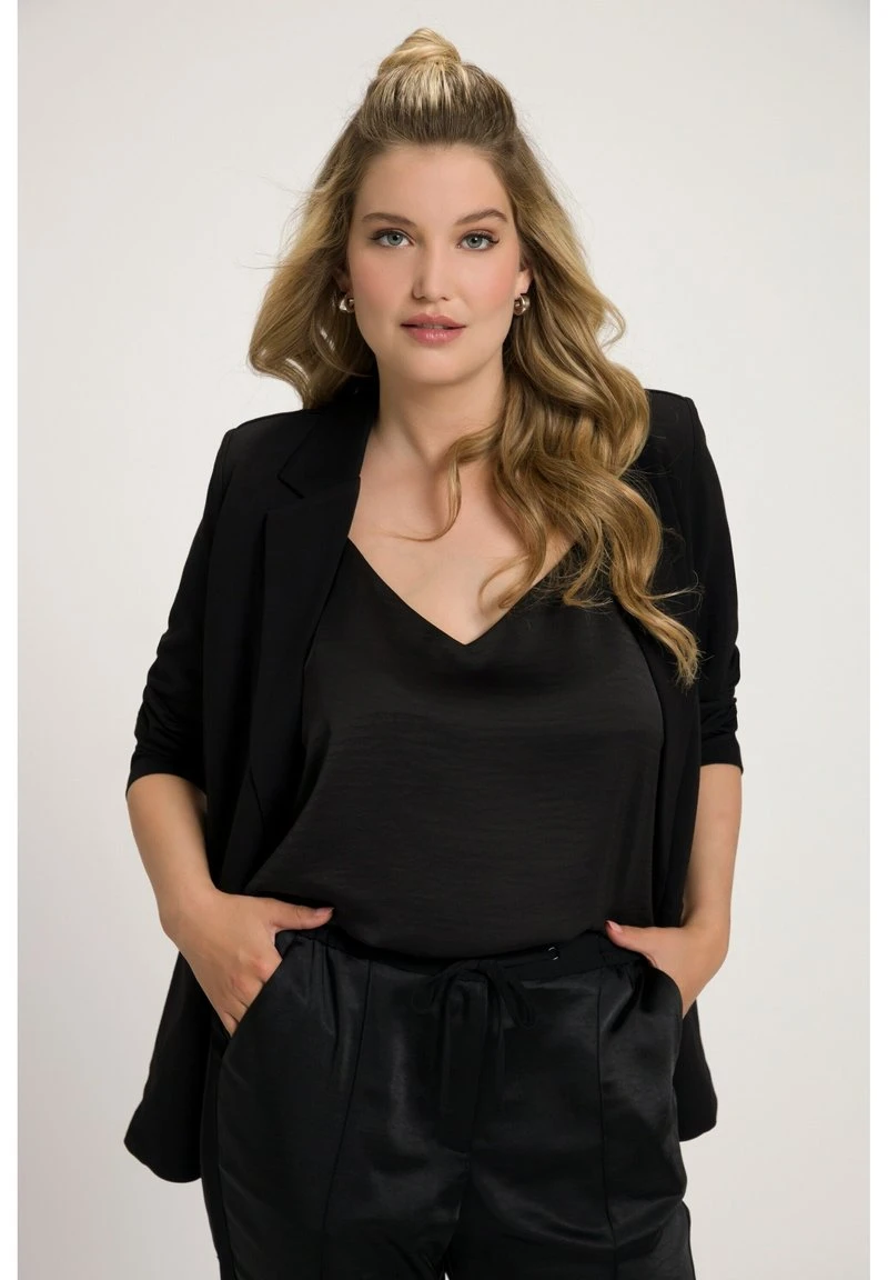 Ulla Popken Top - Schwarz 5 Ulla Popken Top - Schwarz – Bild 3