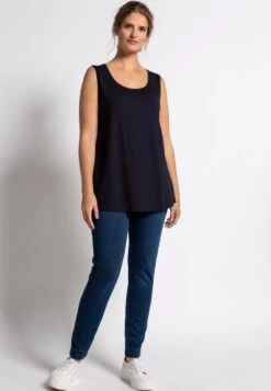 Ulla Popken GROSSE GRÖSSEN - Top - Mitternachts Blau -Ulla Popken bae2a1369c9140f695ae5f1dc53d6be9