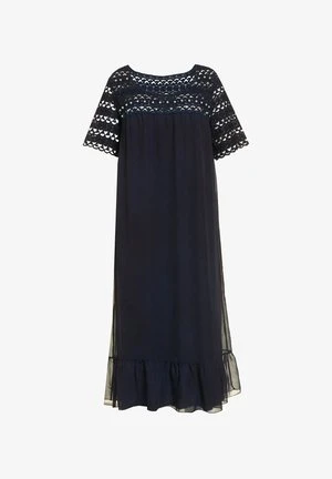 Ulla Popken LELIES, A-LIJN, V-HALS, MOUWLOOS - Maxikleid - Black, Dark Grey 8 Ulla Popken LELIES, A-LIJN, V-HALS, MOUWLOOS - Maxikleid - Black, Dark Grey – Bild 6