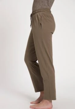 Ulla Popken Nachtwäsche Hose - Nougatbraun -Ulla Popken bb5a8cd408034a37890abd4958057fad