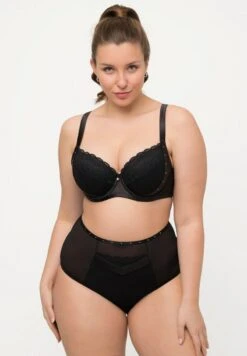 Ulla Popken À EMPIÈCEMENT EN ET STRASS - Shapewear - Noir -Ulla Popken bb5aa61173fa4566ae3ebf566cbe4d21