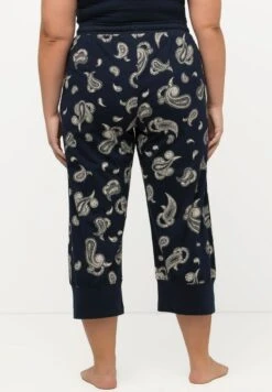 Ulla Popken DE MOTIF CACHEMIRE À TAILLE TIQUE EN - Nachtwäsche Hose - Marine -Ulla Popken bb907fa80aa142cdb57bffb48c70c6fd