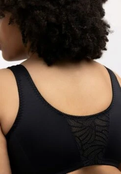 Ulla Popken COMFORT KELLY, ZONDER BEUGELS, SLUITING VOOR - Bustier - Zwart -Ulla Popken bdf5ca9d3849418883ce2c68786fc22d