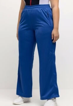 Ulla Popken KNÖPFE WEITES BEIN RECYCELT - Jogginghose - Royalblau