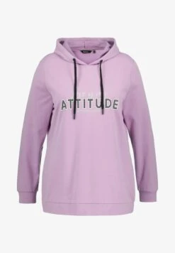 Ulla Popken Kapuzenpullover - Helles Malve -Ulla Popken bf8c240e72da4f7ba8e40d5d99cf62ab