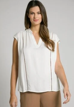 Ulla Popken Bluse - Schneeweiß