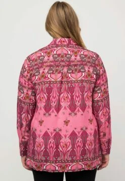 Ulla Popken ART DÉCO DESSIN - Hemdbluse - Roze -Ulla Popken bfc7cd41f90349e8a237f28617211785