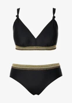 Ulla Popken SIERBANDJE, VERSTELBARE BANDJES - Bikini - Zwart -Ulla Popken c0b24c4a8bc74bd7bd75418baed6c4e0