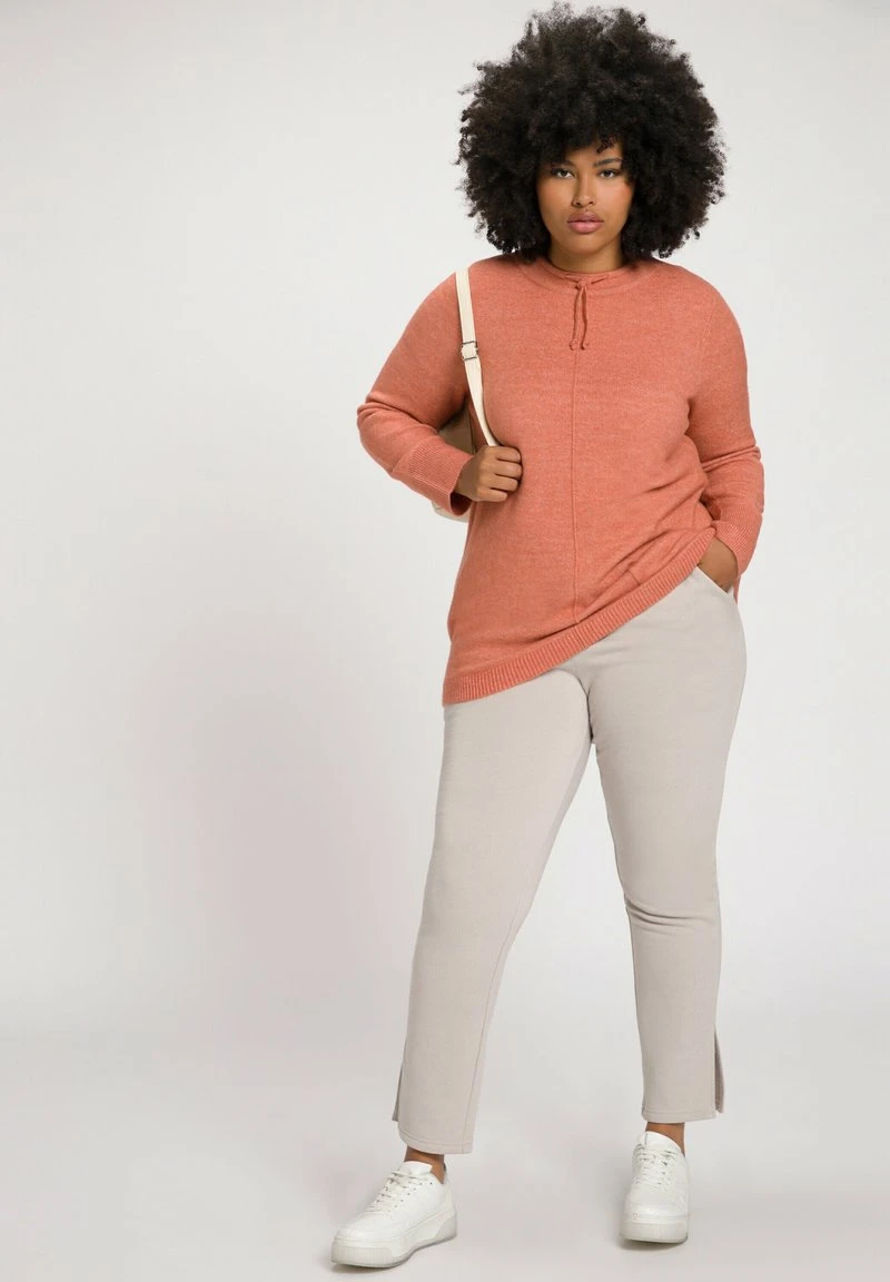 Ulla Popken LANGARM - Strickpullover - Rosequartz 4 Ulla Popken LANGARM - Strickpullover - Rosequartz – Bild 2