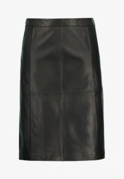 Ulla Popken Lederrock - Schwarz -Ulla Popken c1247500b5124d899e081419d606a574