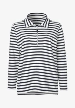 Ulla Popken Sweatshirt - Dunkles Marine -Ulla Popken c136da38d84d43c08323aa32ae848ee0