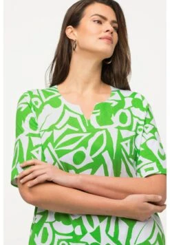 Ulla Popken MANCHES COURTES - Bluse - Vert Pomme -Ulla Popken c1c3b91fad414e2ea5e4dc9692c02c2c