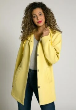 Ulla Popken Kurzmantel - Jaune -Ulla Popken c2576d7201404e079042e01a28327f6c 2