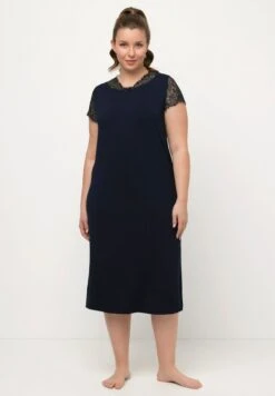 Ulla Popken Nachthemd - Night Blue 12 Ulla Popken Nachthemd - Night Blue -Ulla Popken c376fc0a77374700a422d8c6ddf34c7e 1