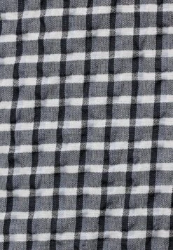 Ulla Popken À CARREAUX VICHY DÉCOLLETÉ ROND MANCHE - Hemdbluse - Marine -Ulla Popken c40e0497eda247178c09a59a224b1a57