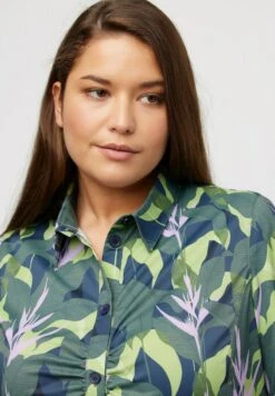 Ulla Popken Hemdbluse - Marine -Ulla Popken c40f3745d11241d786169b408e3eb0b7