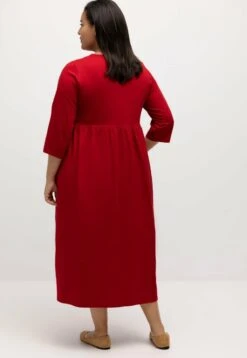 Ulla Popken Jerseykleid - Rot -Ulla Popken c4713889f1184209abb3b061126b29f0