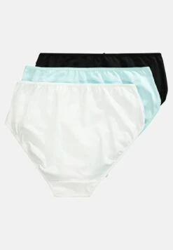 Ulla Popken LOT DE 3 MIDI AVEC LARGE BANDE EN DE CHAQUE C - Slip - Multicolore -Ulla Popken c4bb09ce86e04f3ab6180a28c8f28826