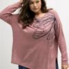 Ulla Popken Strickpullover - Rosequartz