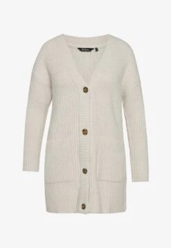 Ulla Popken Strickjacke - Steenwit -Ulla Popken c56e5662f696446a921a7626e678dc7c 1