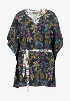 Ulla Popken BLÄTTER FLÜGEL HALBARM - Tunika - Schneeweiß -Ulla Popken c5a4fc6ef9654433ba17554e33b2a680